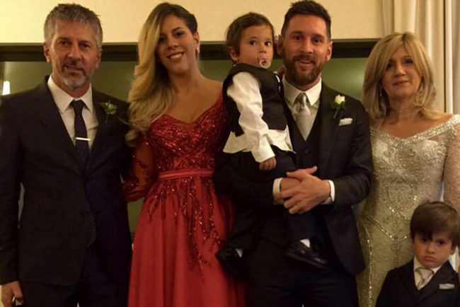 Lionel Messi family