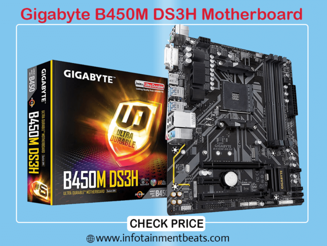 Gigabyte B450M DS3H Motherboard