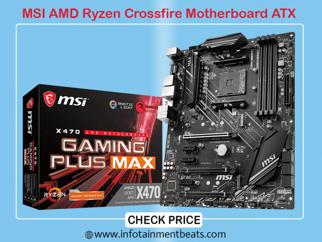 MSI Performance AMD Ryzen Crossfire Motherboard ATX
