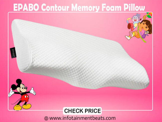 10- EPABO Contour Memory Foam Pillow