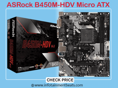 7 ASRock B450M-HDV Micro ATX