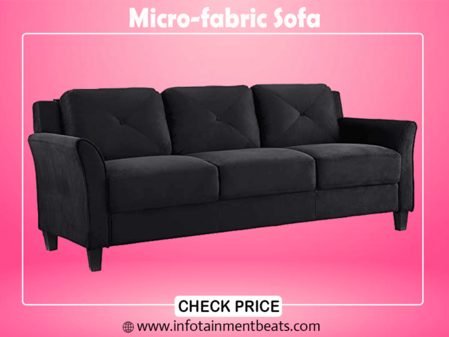4.Micro-fabric Sofa