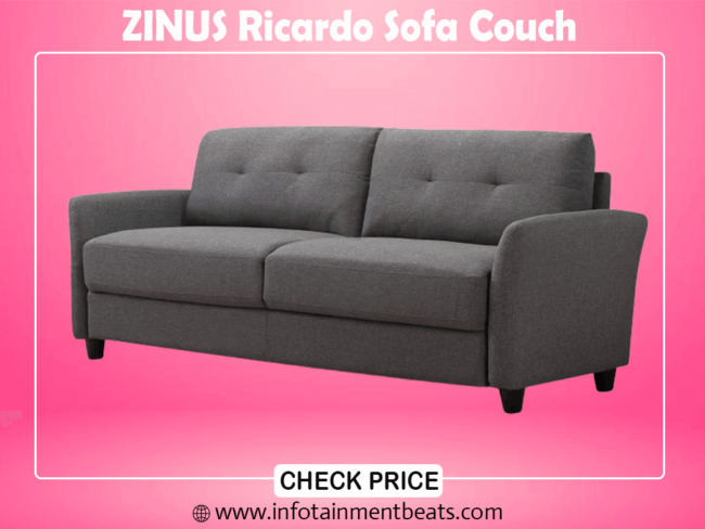 7- ZINUS Ricardo best Sofa Couch