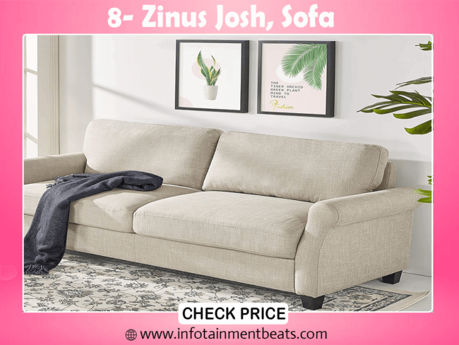 8- Zinus Josh best Sofa