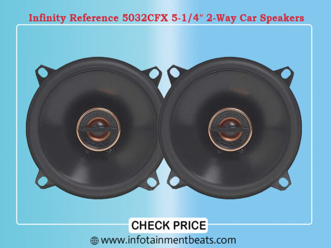 Infinity Reference 5032CFX 5-1 4 2-Way Car Speakers