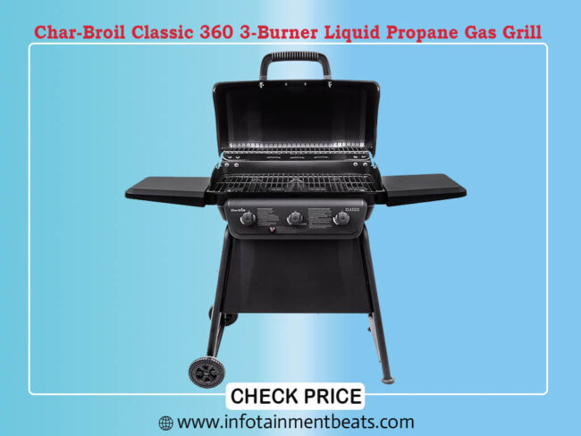 Char-Broil Classic 360 3-Burner Liquid Propane Gas Grill