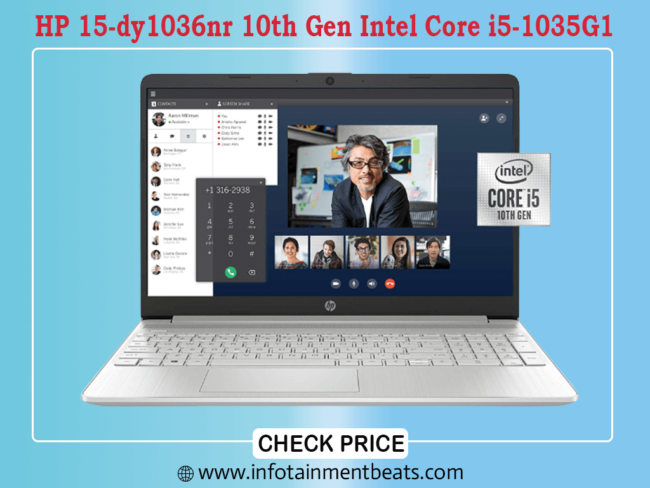 HP 15-dy1036nr 10th Gen Intel Core i5-1035G1