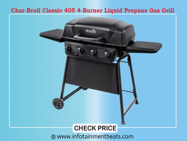 Char-Broil Classic 405 4-Burner Liquid Propane Gas Grill