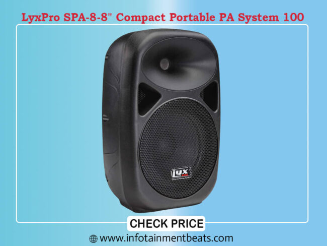 LyxPro SPA-8-8 Compact Porta