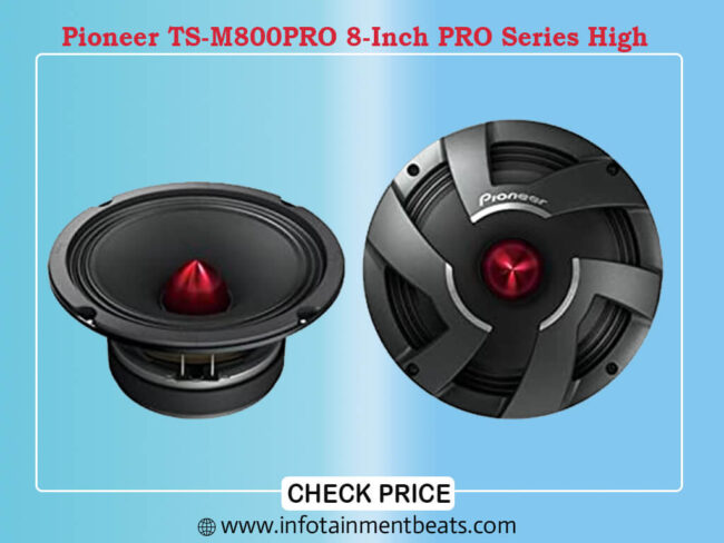 Pioneer TS-M800PRO 8-Inch PRO Series High