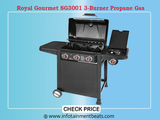 Royal Gourmet SG3001 3-Burner Propane Gas