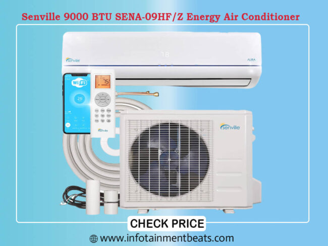 Senville 9000 BTU SENA-09HF Z Energy Star Mini Split Air Conditioner