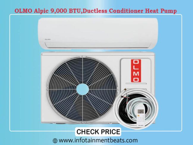 OLMO Alpic 9,000 BTU, Air Conditioner Heat Pump