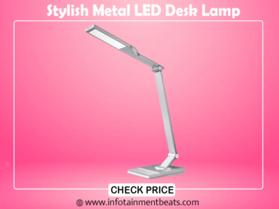 8.Stylish Metal LED Desk Lamp