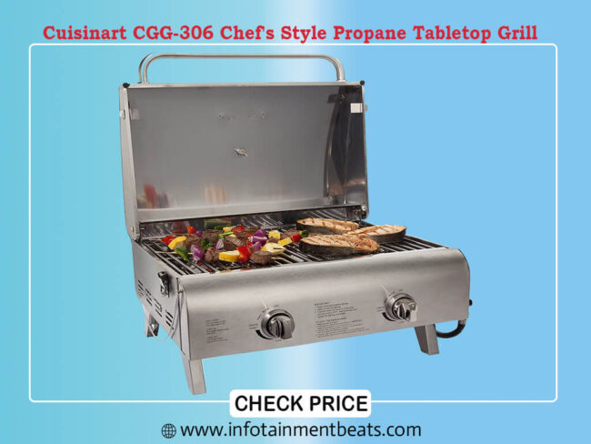 Chef Style Propane Tabletop Grill