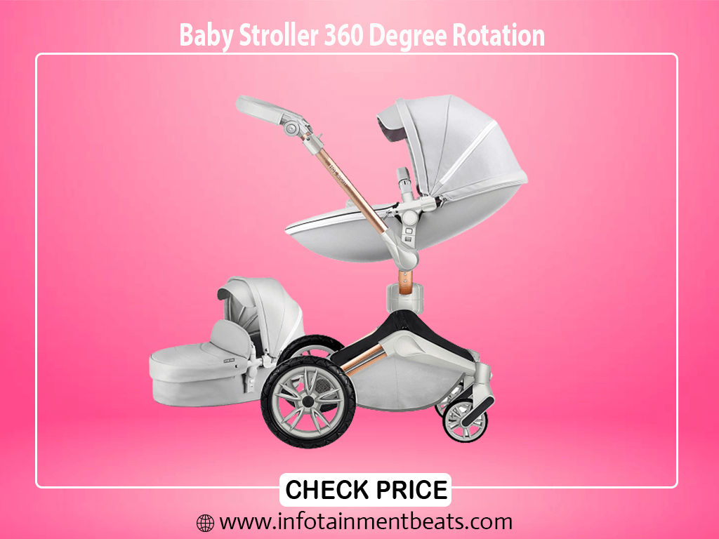 Baby Stroller 360 Degree Rotation