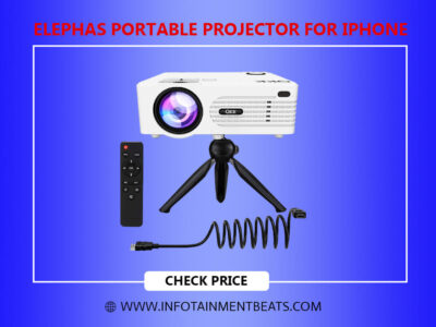 ELEPHAS Portable Projector for iPhone