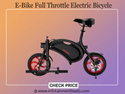 Jetson Bolt Folding E Bike Full Throttle Electric Bicycle with LCD Display