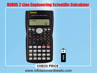 RENUS 2-Line Engineering Scientific Calculator