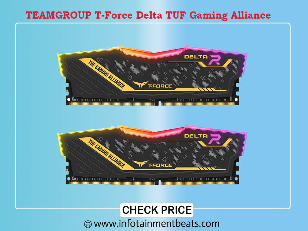 TEAMGROUP T-Force Delta TUF Gaming Alliance RGB DDR4 32GB