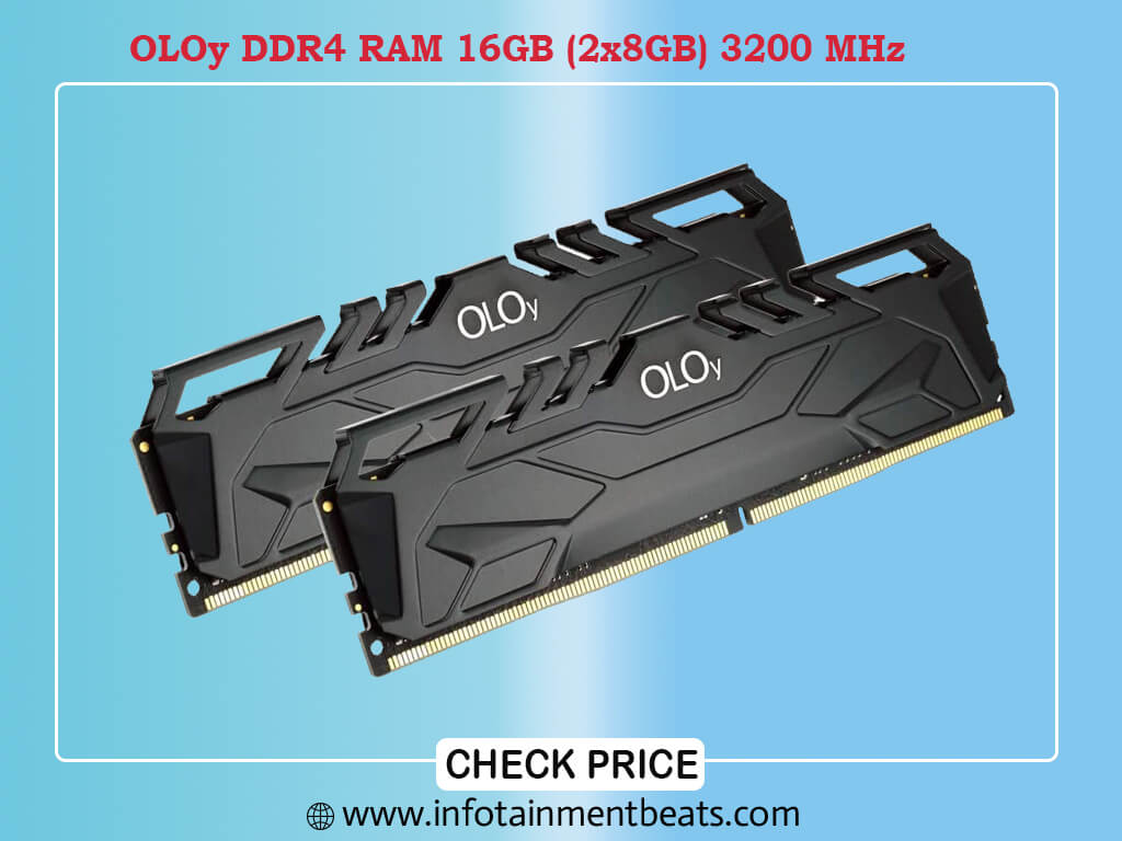  OLOy DDR4 RAM 16GB (2x8GB) 3200 MHz CL16 1.35V 288-