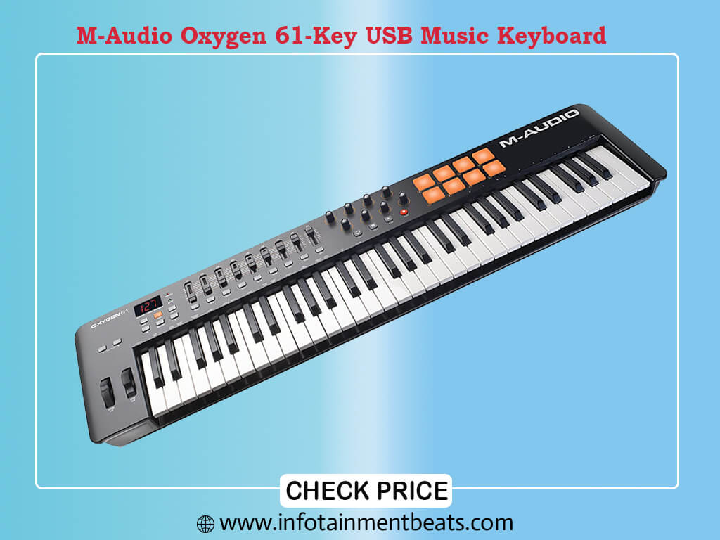 M-Audio Oxygen 61 IV | 61-Key USB/MIDI Keyboard