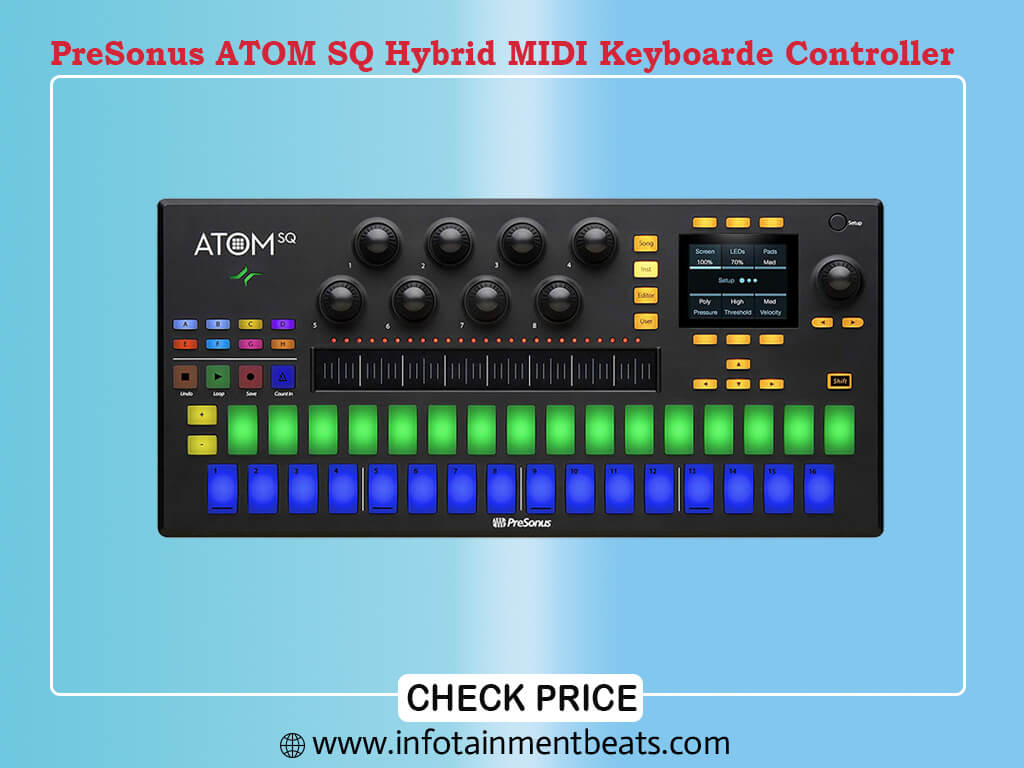 PreSonus ATOM SQ Hybrid MIDI Keyboard