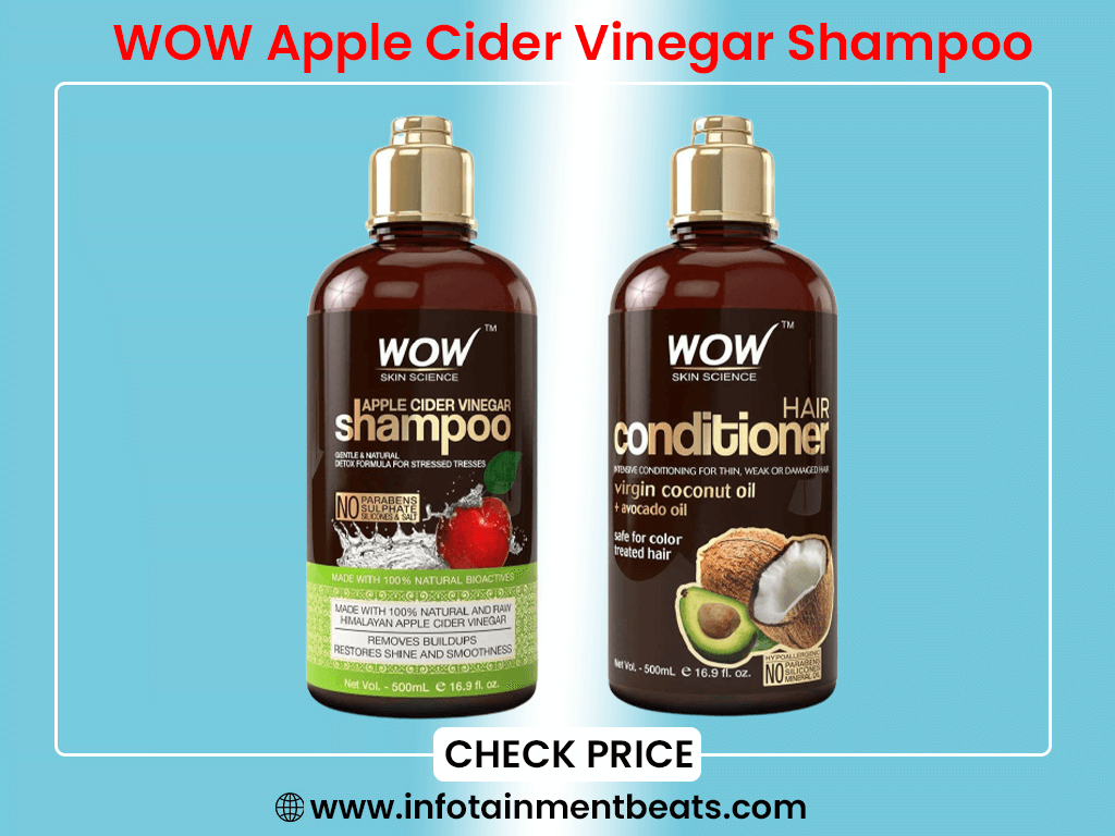 WOW Apple Cider Vinegar Shampoo and Hair Conditioner
