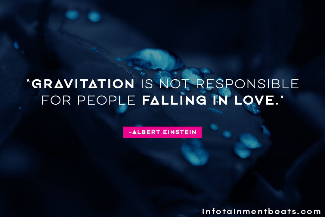 Albert Einstein Quotes Falling in Love