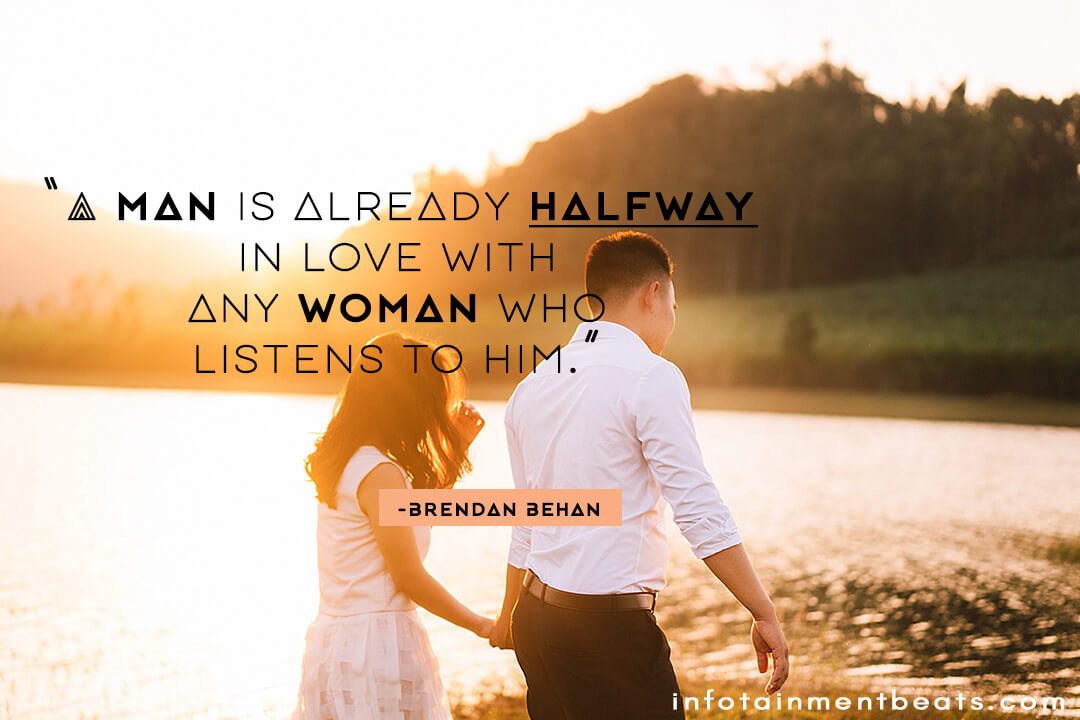 brendan behan a man is already halfway