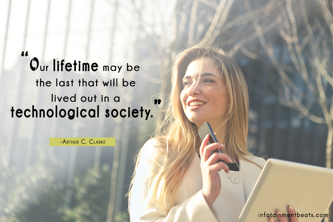 Arthur-C.Clarke-quote-about-technological-society