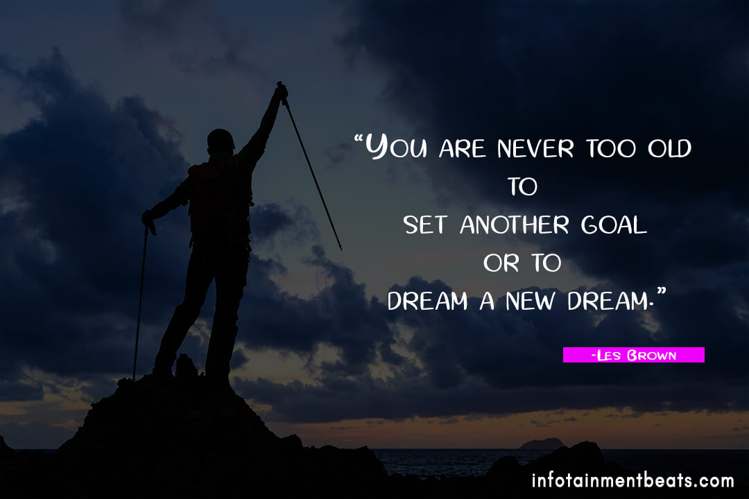 Les-Brown-set-another-goal-quote
