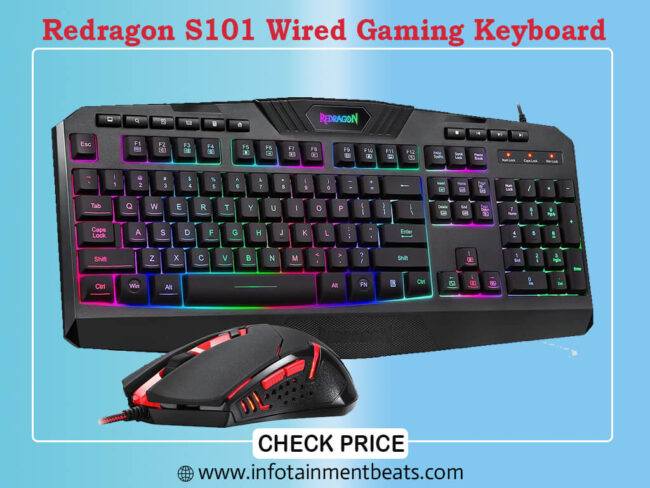 Redragon S101 Wired Gaming Keyboard