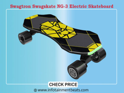 Swagtron Swagskate NG-3 Electric Skateboard for Kids,