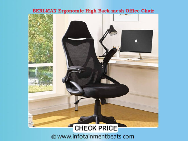 BERLMAN Ergonomic High Back mesh Office Chair