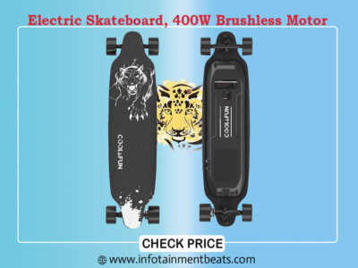 Electric Skateboard, 400W Brushless Motor Electric Skateboard