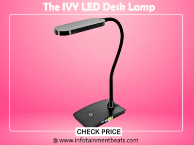 7.The IVY LED Desk Lamp