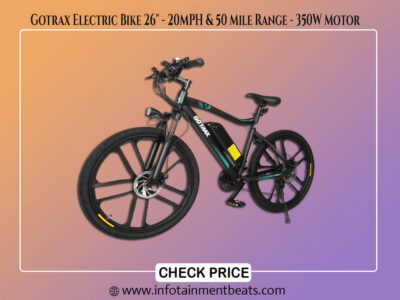 Gotrax Electric Bike 26 20MPH