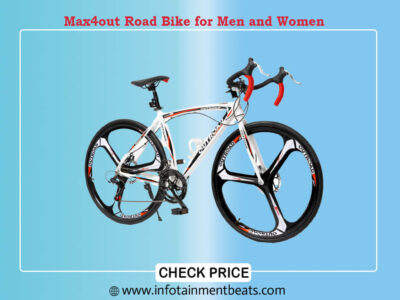 Max4out Road Bike for Men and Women with Aluminum Alloy Frame