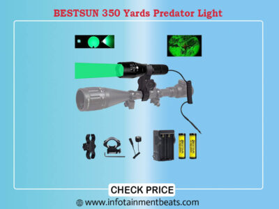 - BESTSUN 350 Yards Predator Light
