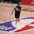 NBA sweeper boy