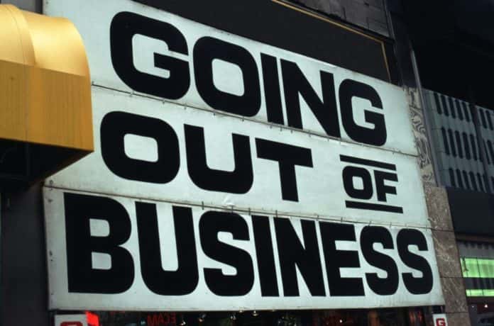 reasons for Small Businesses closing down