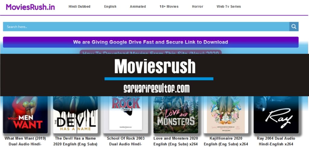 Moviesrush Download Latest Hollywood Hindi Dubbed Movie In 2021