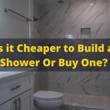 Is it Cheaper to Build a Shower Or Buy One