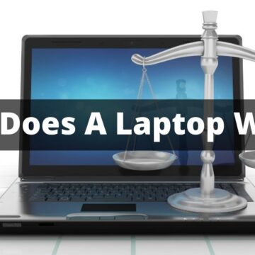 What does a laptop weigh?