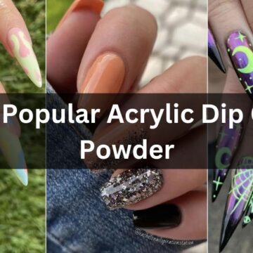 Super popular acrylic dip glitter powder