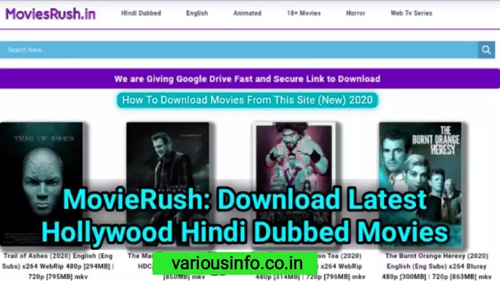 How To Download A Movie From Movierush?